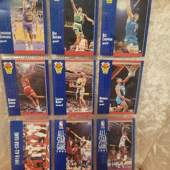 Fleer basketball card collection. Collectors items. - Picture 3 of 6